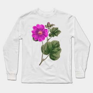 Purple Flower of Love Long Sleeve T-Shirt